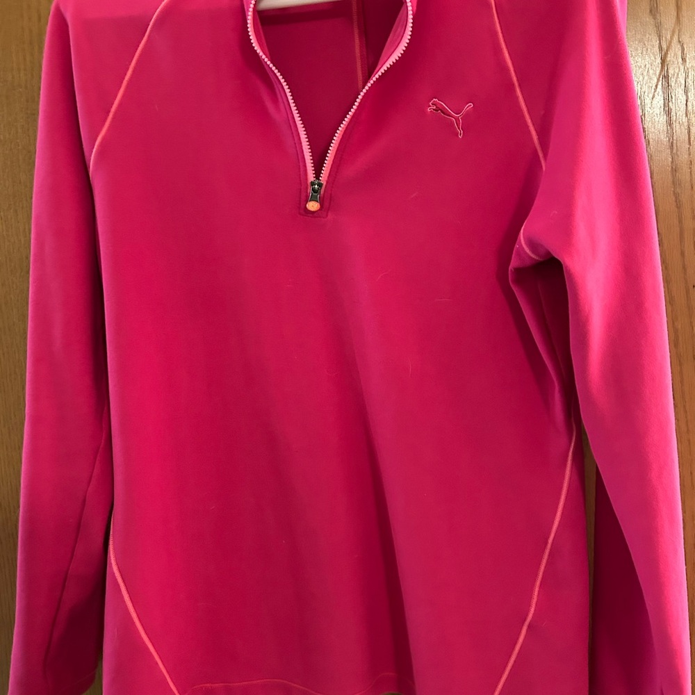 Puma long sleeve golf shirt